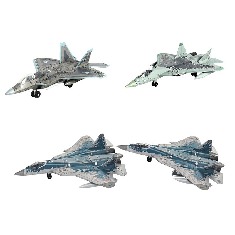 1 Piece Diy 3D Puzzle Assemble Collection Toys Fighter Model Tabletop Decoration Plane Model Ornament Building Blocks Toy