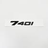 2023 Glossy Black Letters735i 740i 760i 735Li XDrive Emblem for BMW New 7 Series Car Fender Trunk Rear Car Logo Sticker