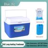 Portable Insulated Refrigerated Box for Outdoor Food Preservation and Delivery