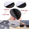 10 Stück starke selbstklebende Befestigungspunkte, Aufkleber, selbstklebendes Klettband für Bettlaken, Sofa, Matte, Teppich, Anti-Rutsch-Matte