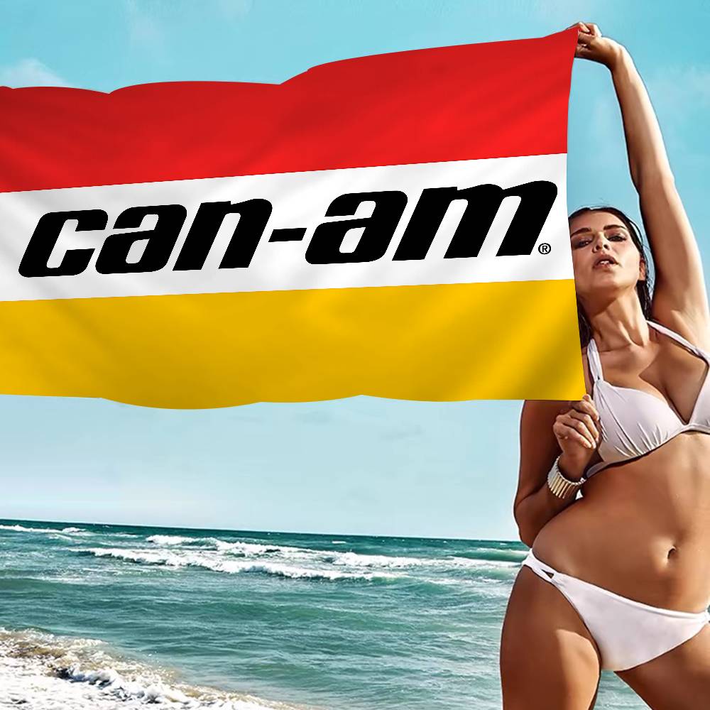 Can-Am Spyder Logo Microfiber Blanket Quick Drying Beach Towels Oversized Printing Super Absorbent Pool Towel Blanket
