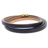 Loewe J242TWLX03 S pulseira preto Pele de bezerro/Latão Mulher