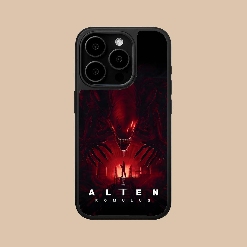 Alien Romulus Mobile Cell Phone Case for iPhone 17 16 15 14 13 12 11 Air Pro Max Plus Matte Surface Colorful Cover Luxury Cover