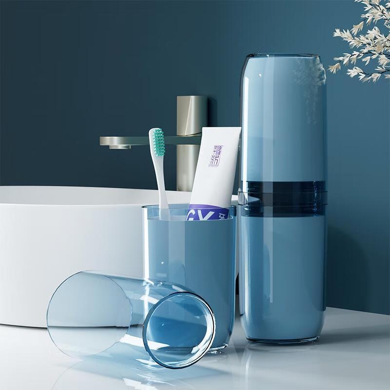Travel Toothbrush and Mouthwash Cup