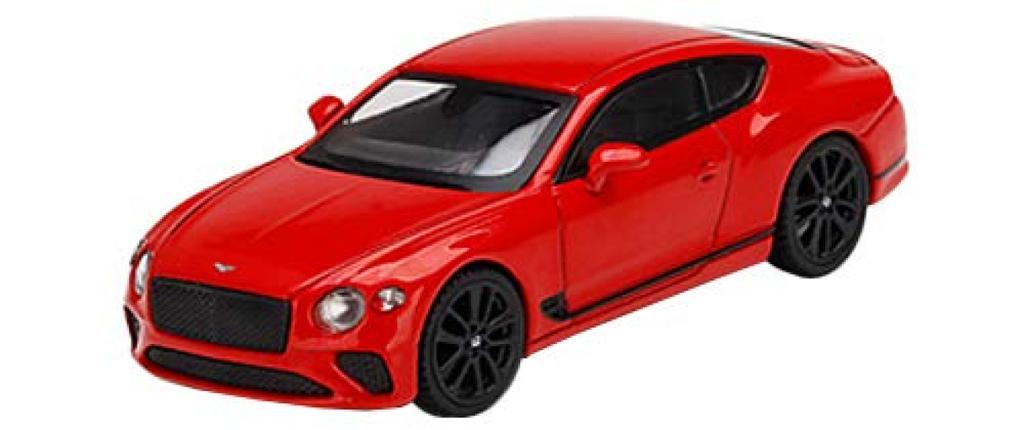 MINI GT Bentley Continental GT James Red Drive Finished Product 1/64 St. Right-Hand