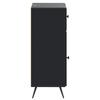 Bathroom Storage Cabinet BREDA Black 30 X 31 X 80 Cm