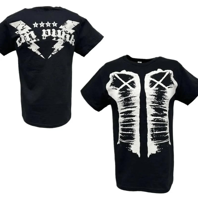 2025 Summer3D Printed Wrestler CM Punk T-shirt Children's Sports Large Top Men's White/Black CM Punk Best In The World Ringer