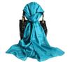 Sciarpa Stola in Seta di Gelso Grigia da Donna 180*110Cm Design Oversize Sciarpe e Coprispalle Femminili Stole Parasole Estive Kaki Nero
