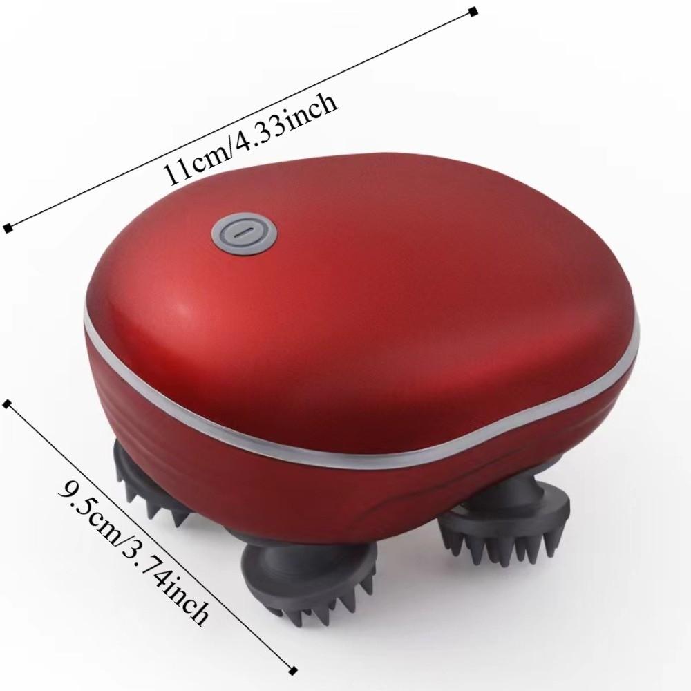 Kneading Scalp Massager Electric Head Massage Machine Portable Head Massager  Bathroom