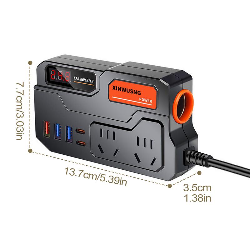 For Refer To Description Power Inverters For Vehicles Household Socket Power Conversion 12v24v To 220v Car Plug Adapter Car