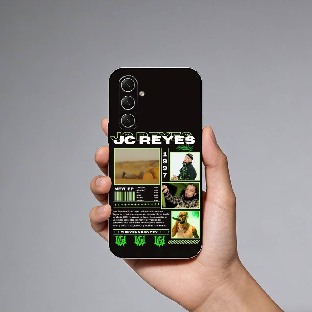 Rapper JC R-REYES Tour Phone Case For Samsung Galaxy A73,21,22,32,71,53,52,51,80,5G Soft Black Cover