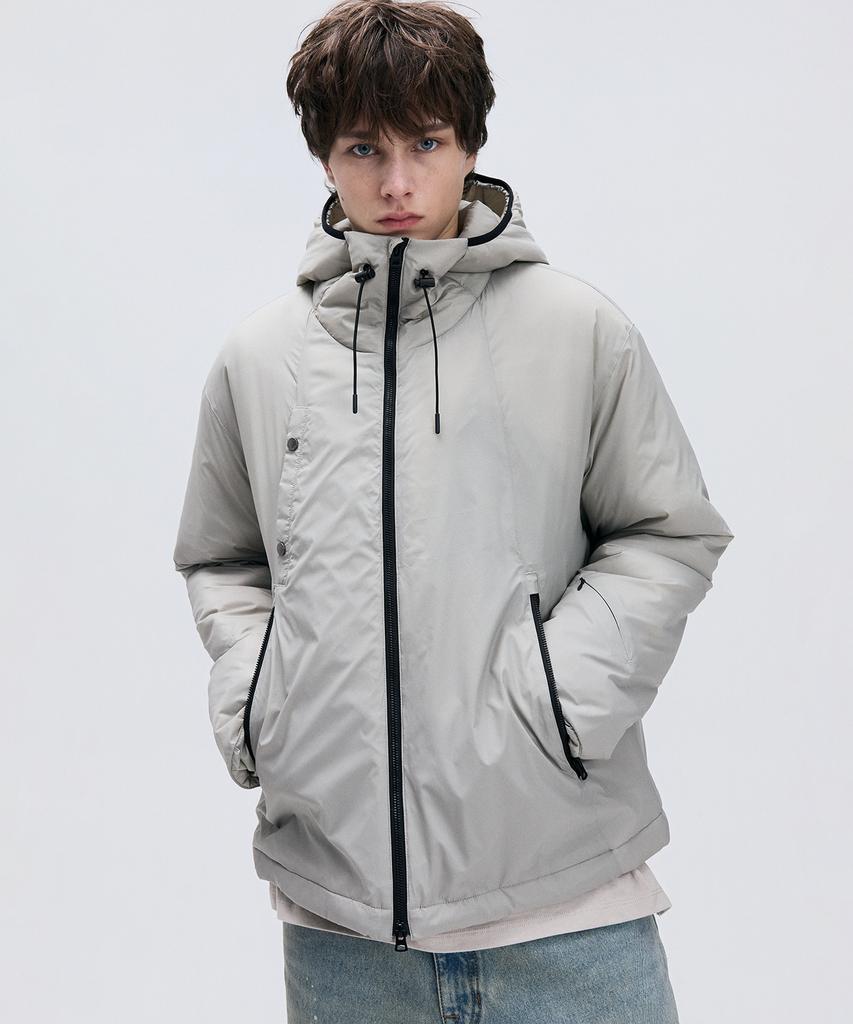 Il Corso Functional Hooded Padded Jacket Beige