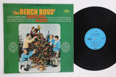 LP Plaat BEACH BOYS Beach Boys Kerstalbum ST2164 CAPITOL Singapore Rock Gebruikt