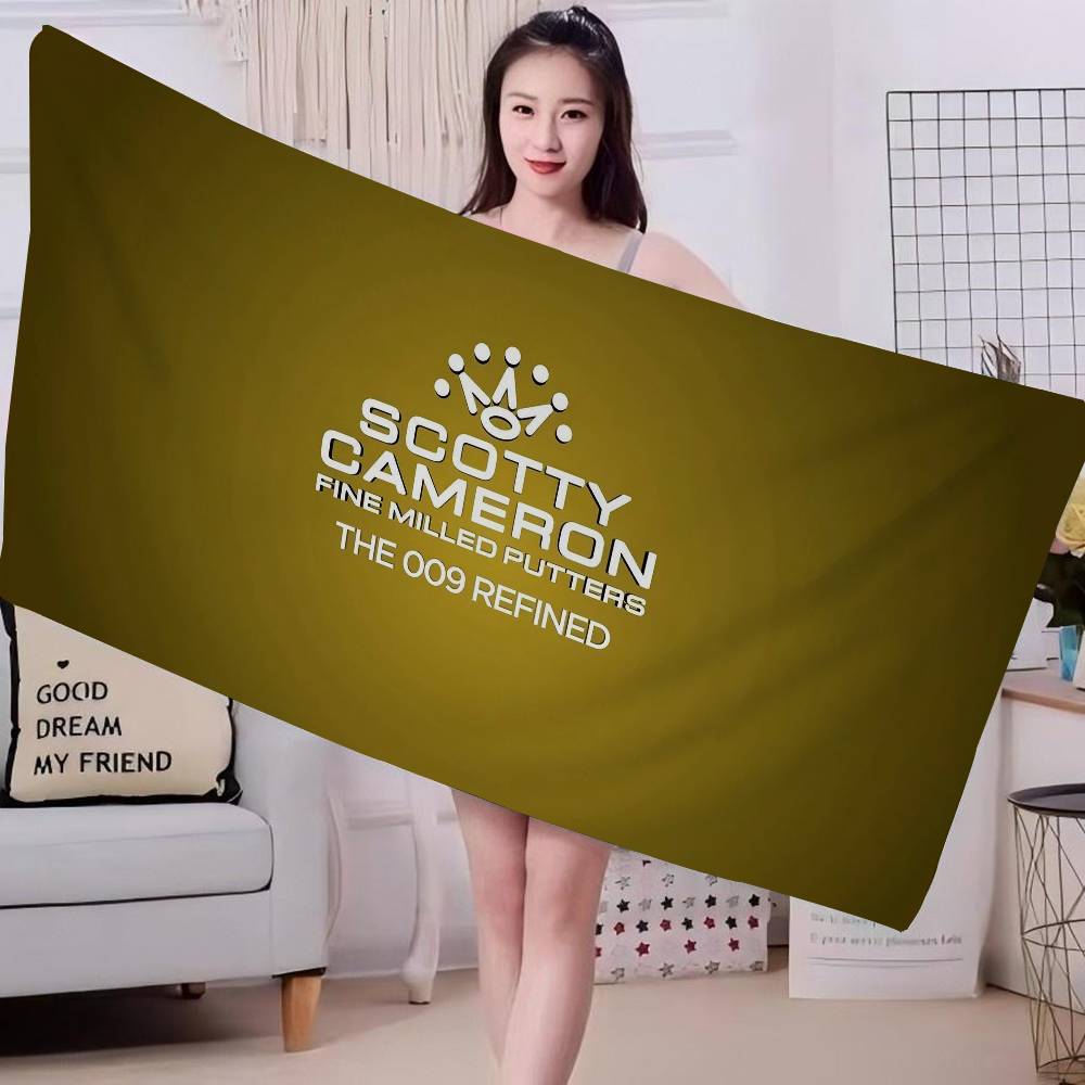 S-Scotty C-Camerons Microfiber Beach Towel Absorbent Quick Dry Soft Yoga Swimming Resort Mountain Climbing Towel