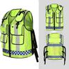 Multi-Functional Reflective Traffic Safety Vest for Construction and Road Protection