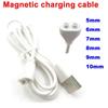 2pólový magnetický nabíjecí kabel, rozteč středů 8 mm, magnetické sání, USB napájecí nabíječka pro kosmetický přístroj, chytré zařízení