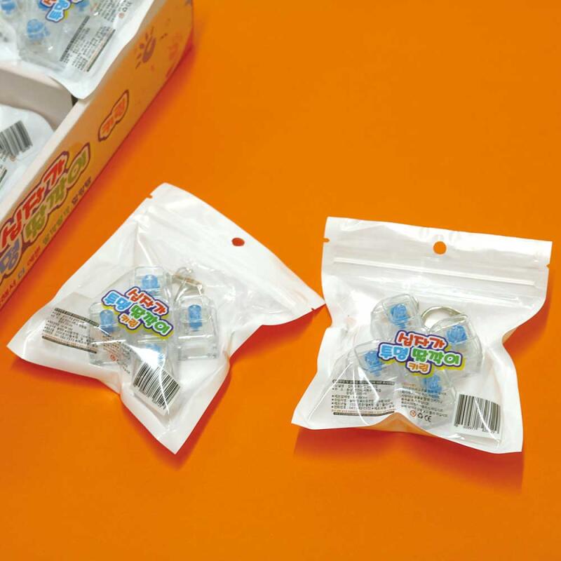 

Cross transparent click keychain