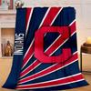 Cleveland Chief Symbol Blanket Flannel Throw for Sofa, Travel, Camping, Livingroom, Office, Chair and Bed Soft and Warm Holiday Gifts