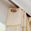 Gourd-Shaped Curtain Hooks, Stainless Steel, 109pcs for Home/Hotel