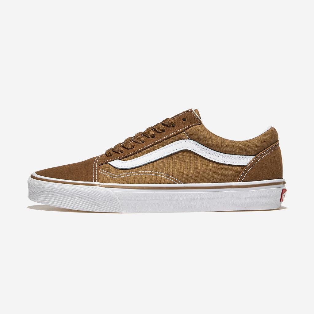 [Vans] Old School - Suede Brown/True White, VN000CT8BF2, 1010110100, Popular Korean Shoes