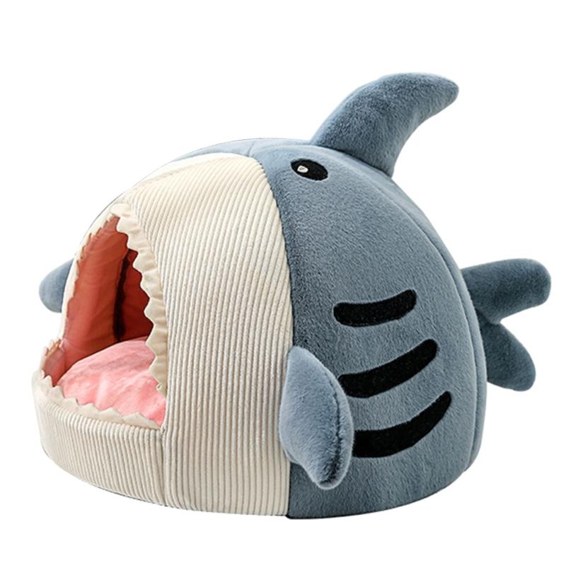 

Indoor Cats Soft Plush Cushioned Pillow Cat House Cute Friendly Pet Cave 1