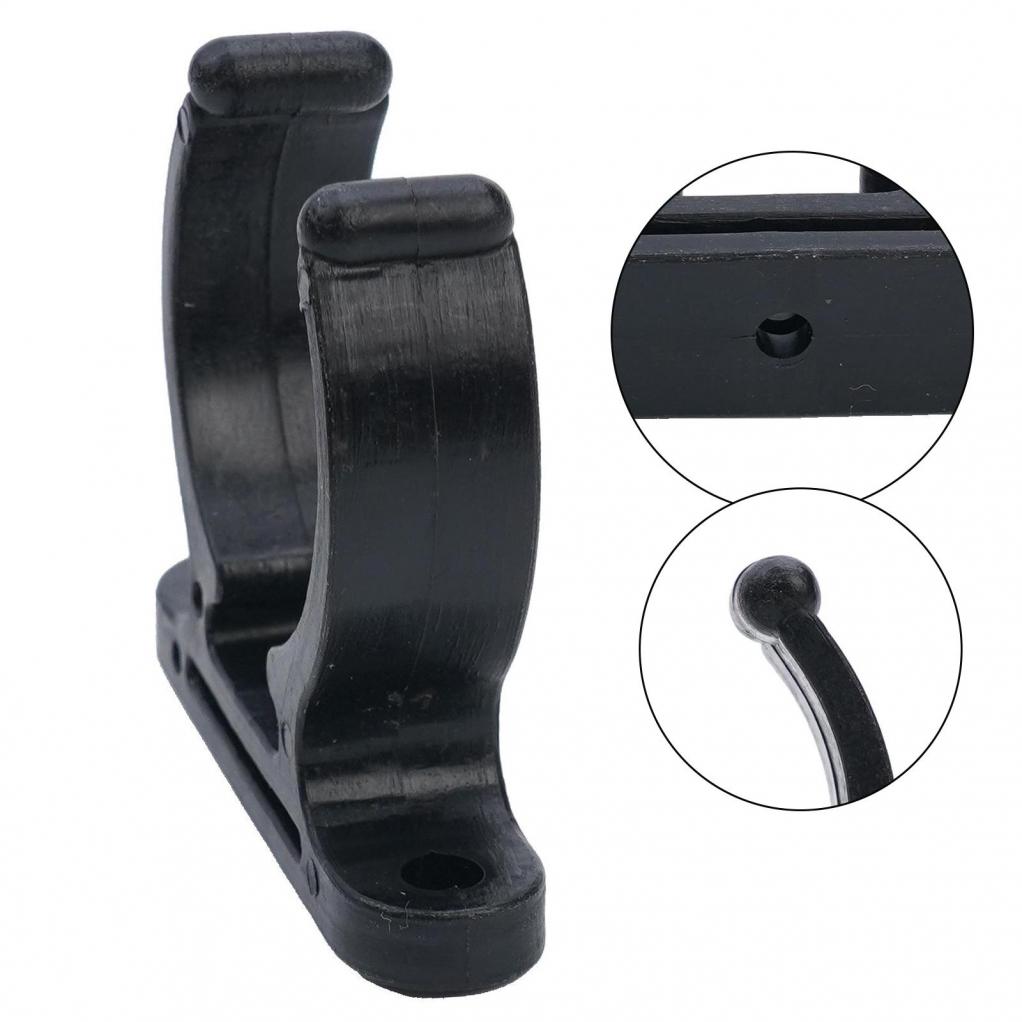 Rugged Boat Hook Clip Marine Nylon Double Fixing Holes