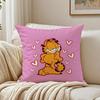Funny American Cartoon Cute Cat GGarfield Cushion Cover Pillowcase Antidustmite Living Room Sofa Decor Cushion Room