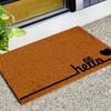 Imitation Coconut Palm Entry Silk Ring Doormat Entrance Entrance Door Foot Pad Non-Slip Floor Mat Pvc Household Carpet Mat