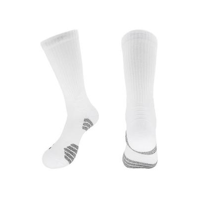 Actual Combat Mittelrohr Basketballsocken Herren Sportsocken Rutschfest Atmungsaktiv Frottee High-Top Herren und Damen Lauf Baumwollsocken Herren
