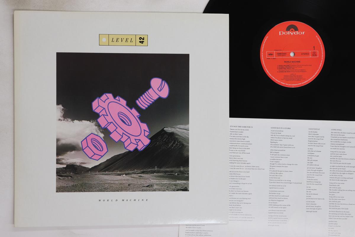 

LP Record LEVEL 42 - World Machine 28MM0465 POLUYDOR 1985 Japan Jazz Used