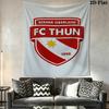 Fc Thun Wall Tapestry Aesthetic Wall Hanging Printed Fabric Blanket Decorative Tapestries for Bedroom Living Room Home Decor