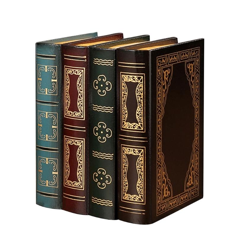 Имитация книги Искусственная книга Поддельная книга Украшение Декор книжной полки Ложная книга Реквизит для книжной полки