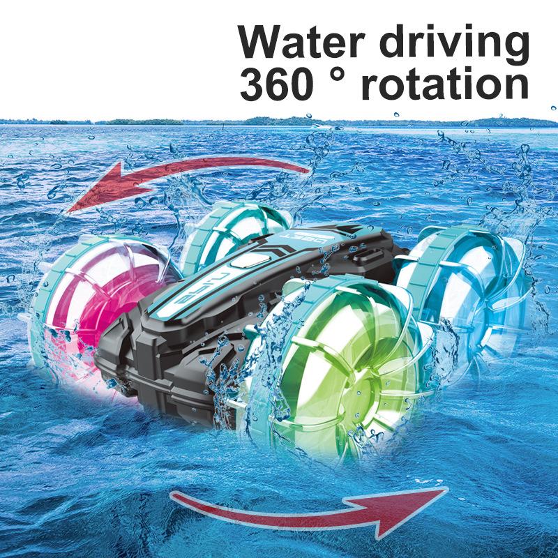 Iluminat Vehicul Acvatic Față-verso Mașină Chenghai Telecomandă Răsturnare Telecomandă Mașină pentru Copii Mâner Vânzare cu Ridicata Jucării Jucării Electrice