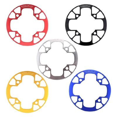 Bicycles Sprocket Crankset Guard Chainwheel Protector Aluminum Alloy Bicycles Chainring Guard Bike Crankset Protector