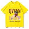 Qveen Herby Unisex T-Shirts Unisex Rundhals 100% Baumwolle Kurzarm Y2k 2026 Mode Beliebte T-Shirts Ästhetische Mode Streetwear Oberteile