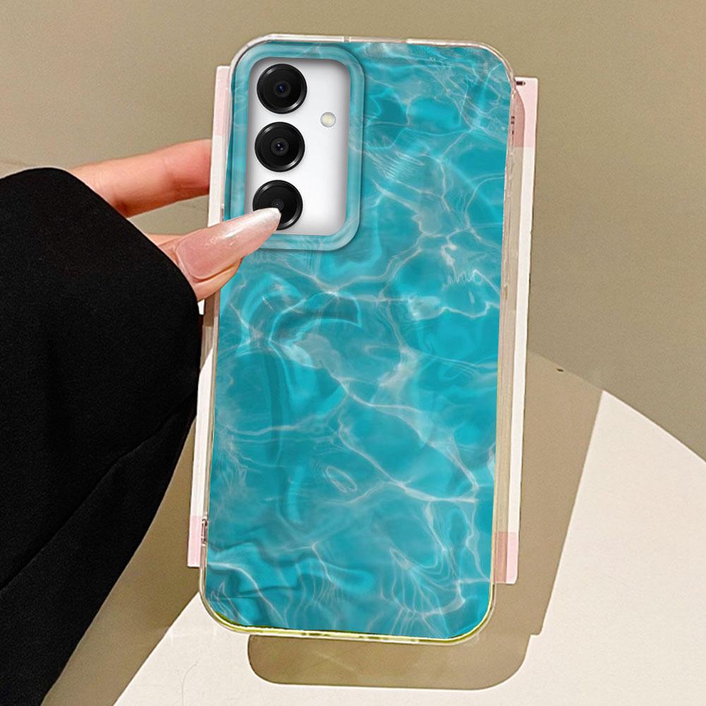 

Чехол для телефона с текстурой воды, бабочкой и цветком для Samsung Galaxy A55 A07 A17 A56 A36 A26 A16 A53 A06 A14 A24 A34 A54 A15 A25 Samsung Galaxy A52 4G белый