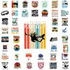 52PCS Extreme Skydiving Retro Stickers for Phone Cases, Journals, Notebooks & Outdoor Sports Decor