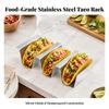 Stainless Steel Taco Holder Heat-Resistant for Everyday Entertaining, Home Cooks