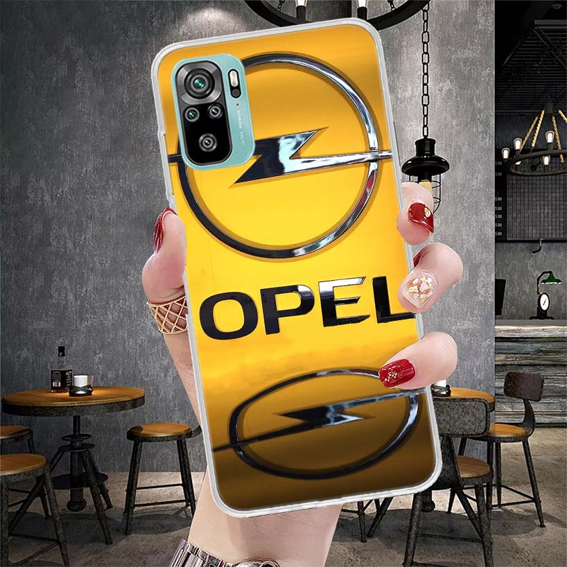 Opel Logo Car Soft Phone Case For Xiaomi Redmi Note 15 14 14S 13 12 Pro Plus 12S 11 11S 11E 10 10S 11T 5G Fundas Coque Redmi Not