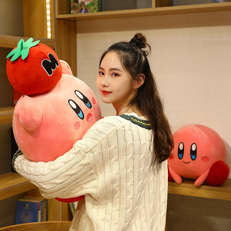 Kirby Heart Chef Plush Pillow Toy