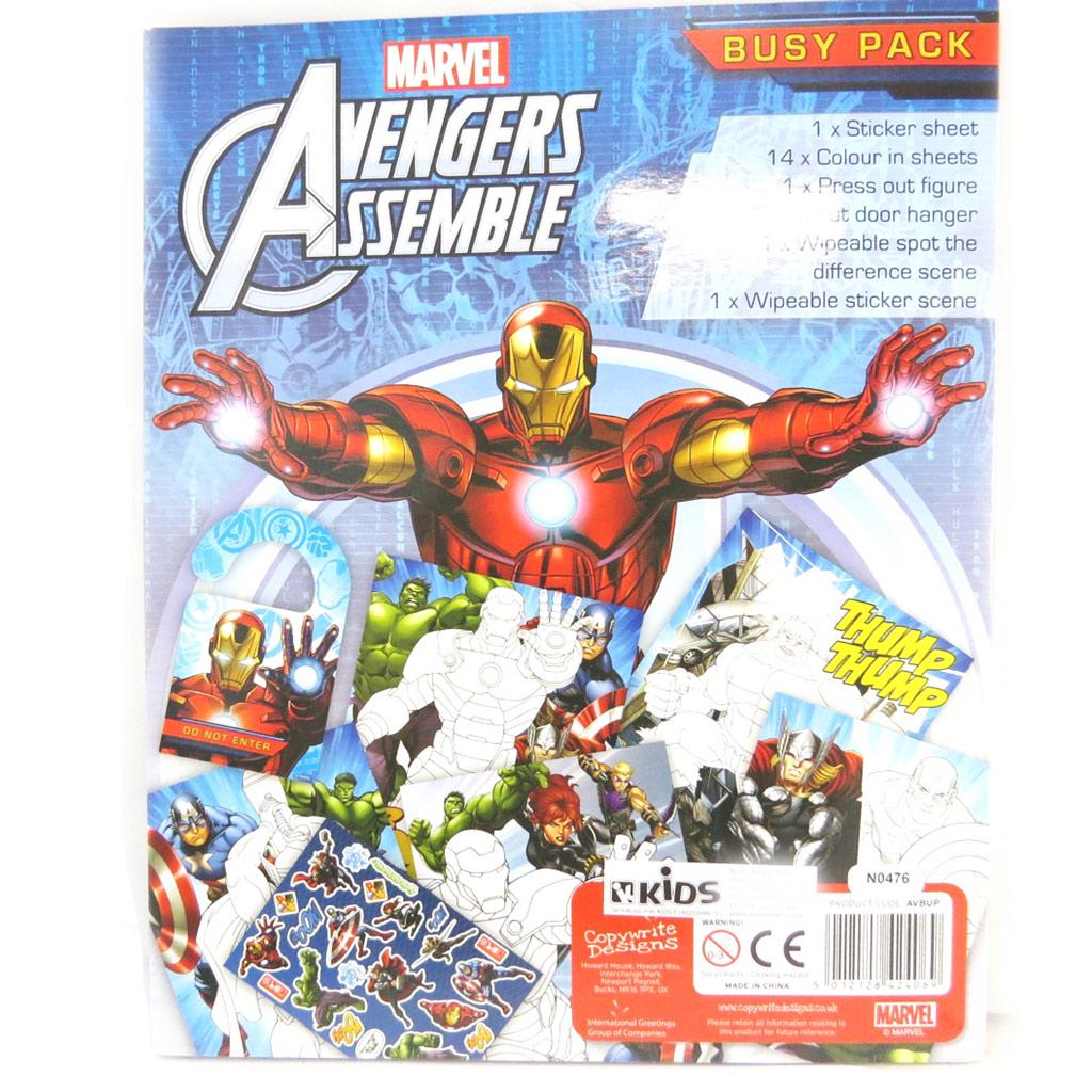 Avengers [N0476] - Set d'activité 'Avengers' (27. 7x22. 5 cm)