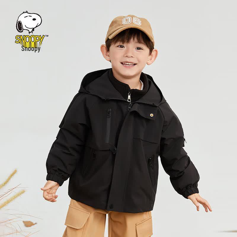 Snoopy Kids' Casual Hooded Jacket