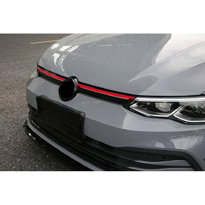 Carro Frente Bumper Grille Guarnição Grill Decoração Tira Capas para VW Golf 8 MK8 Acessórios