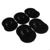 for Scalp Pocket Massager Travel Brush Comb 5pcs Shampoo Hair Beard Brushes