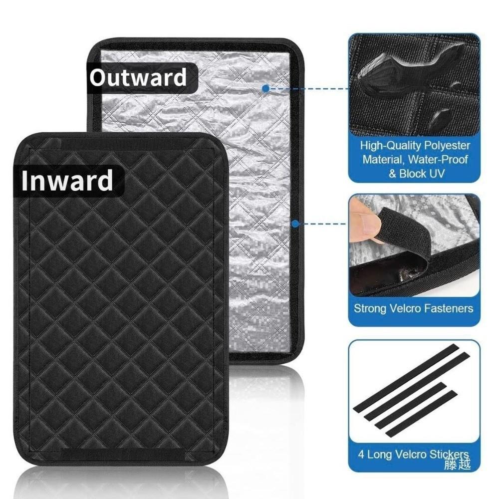 Waterproof RV Sunshade Sun Protection RV Skylight Shading Pad Versatile RV Vent Cover Camper Use