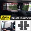 For 2024-2027 Toyota Land Cruiser Prado LC250 J250 Clip On Window Sunshade Mesh Heat Ulation Ventilation Privacy Accessories