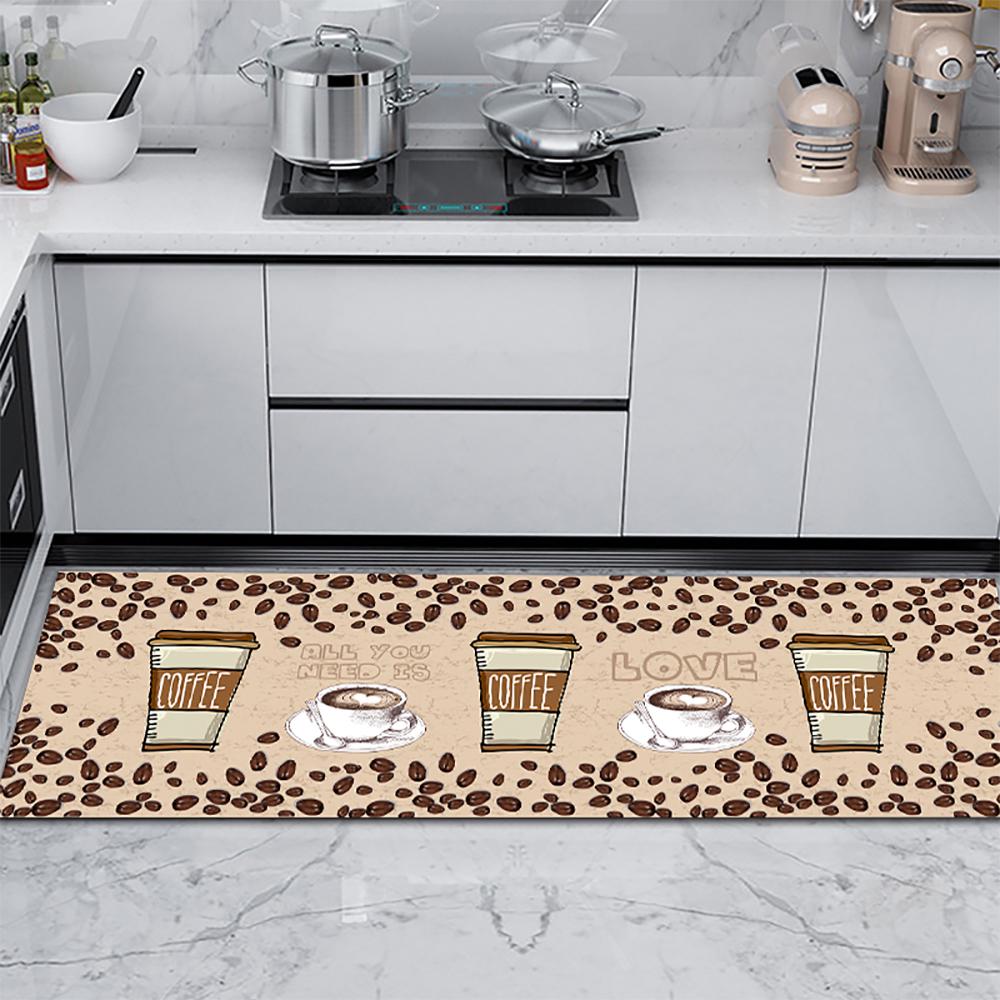 Модный текстильный кухонный коврик — фото 7