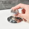 Toilet Flusher Top Push Button Rhinestone Pattern Toilet Tank Button Pusher Nail Protection Flush Button For Manicure Lover