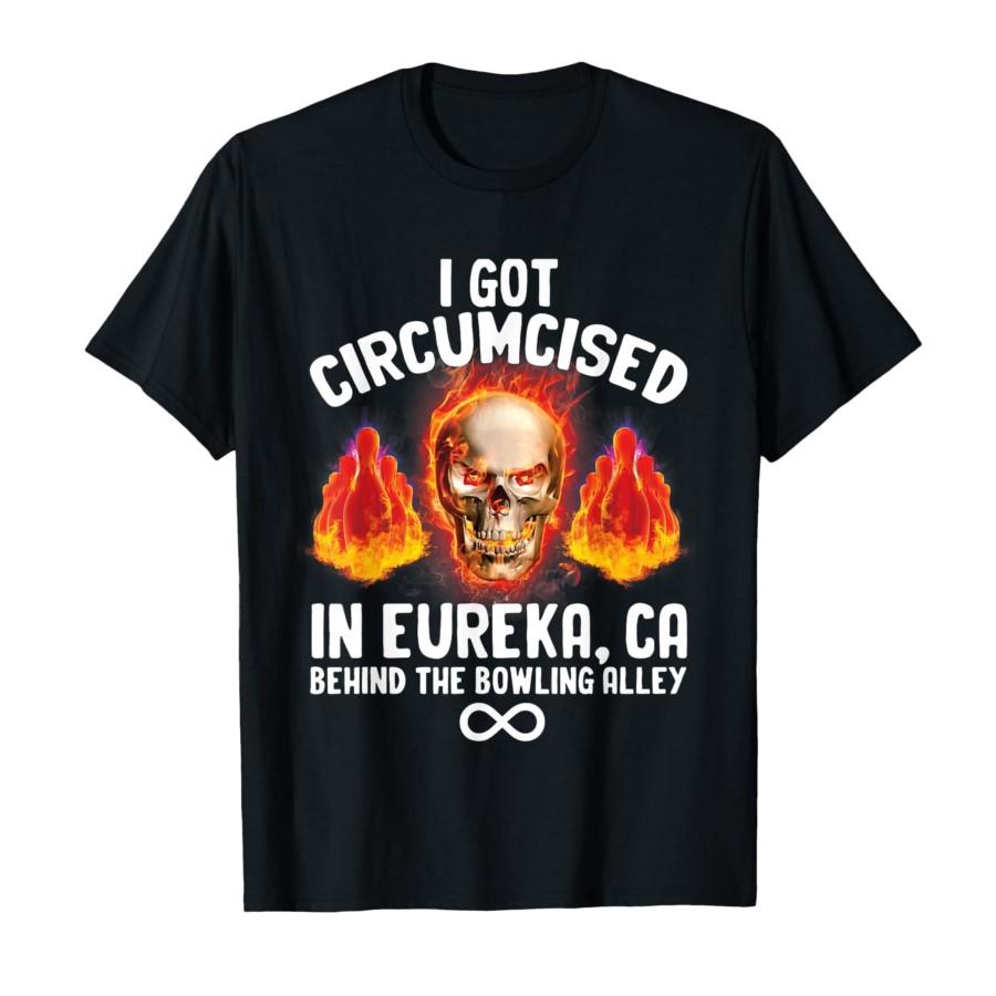 Circumcised Bowling Oddly Specific Humor Weird Funny Meme T-shirt For Men Women 100% Cotton T Shirts Short Sleeve Tops 0130-1... S разноцветный