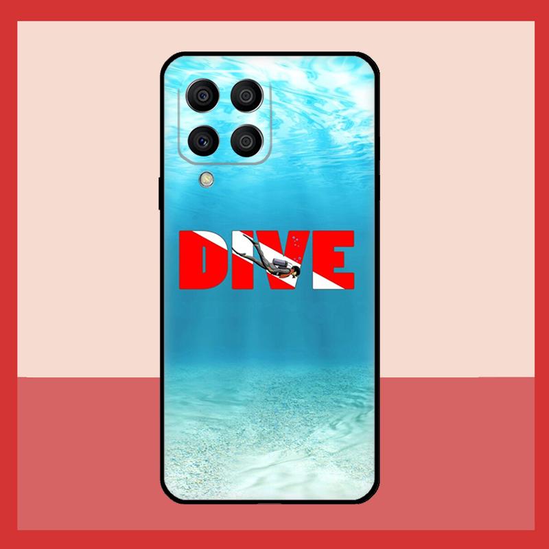 Diver Down Scuba Case For Samsung Galaxy M31 M21 M13 M33 M53 M15 M35 M55 M16 M36 M56 M12 M32 M52 M14 M34 M54